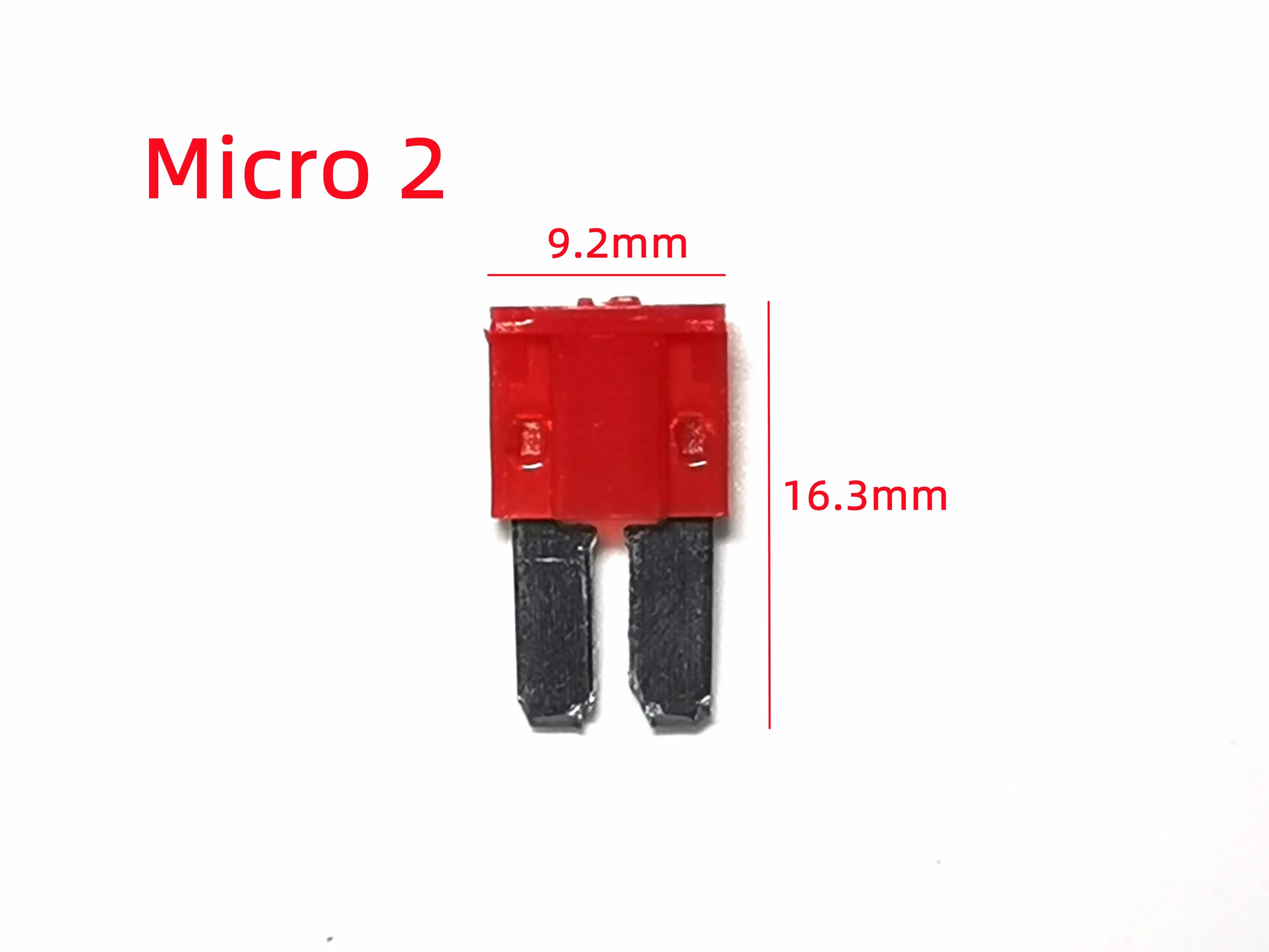 10PCS Fuses Standard Mini Micro 2 Car Fuse 5A 7.5A 10A 15A 20A 25A 30A 35A 40A Amp Clip Fuse Set for Car Truck Mini Small Medium