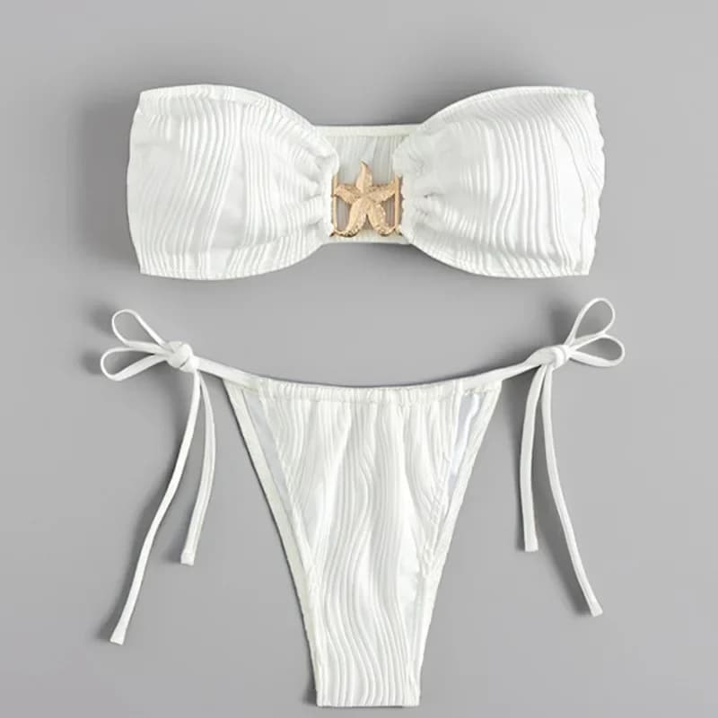 Sexy Bikinis 2025 Women's Swimwear Female Swimsuit For Swimming Wear Bathing Suits Brazilian Bikini Set Beachwear Pool Bather