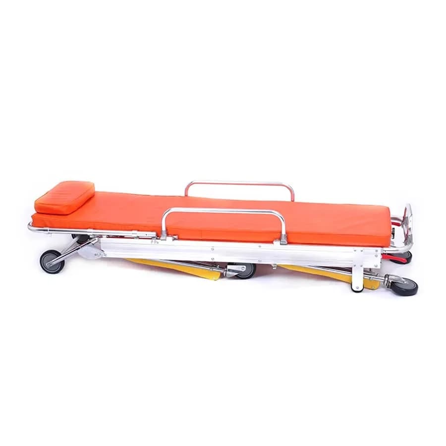 Patient transfer stretcher emergency cart wheeled ambulance