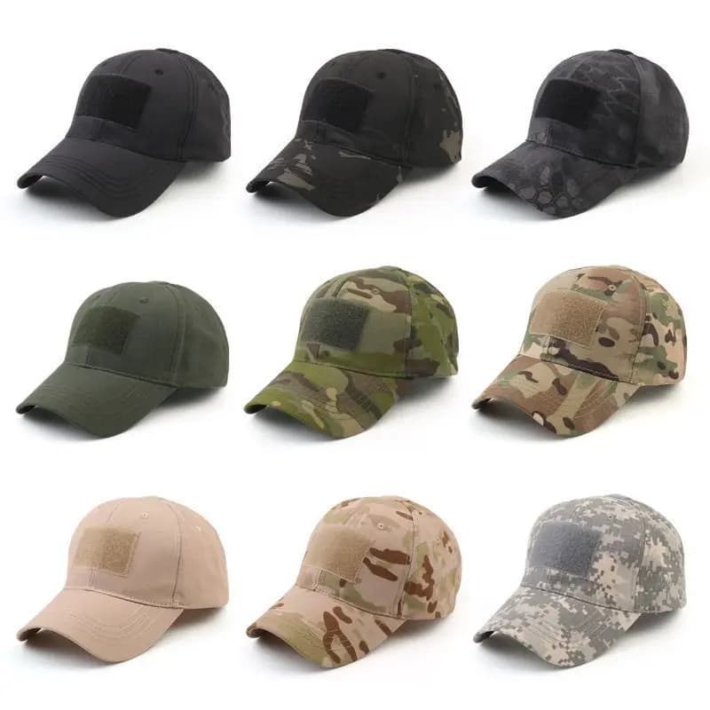 Tactical CP Outdoor camouflage hat Baseball hat Hunting hat Sports hat Bicycle hat Men Women Adult hat Duck tongue hat
