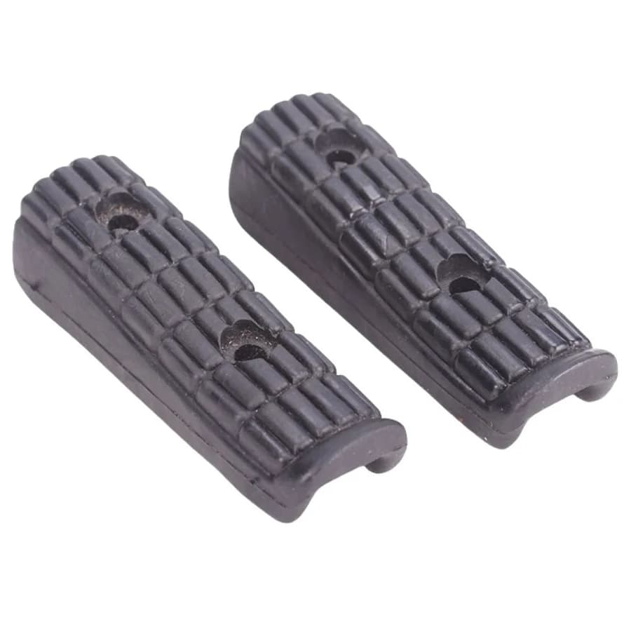 1 Pair Rubber Motorcycle Front Foot Step Pegs Cover Motorbike Foot Rest Pedal Pad Shell For Yamaha FZR 250 750 1HX 3LN FZR 400