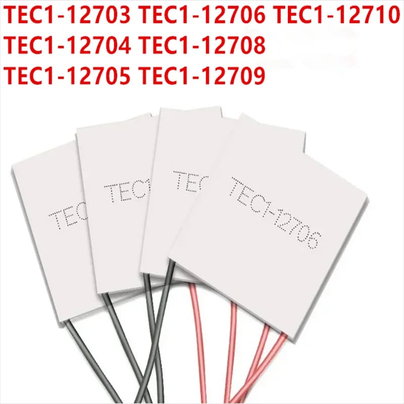 TEC1-12706 12703 12704 12705 12708 12709 12710 12712 12715 Thermoelectric Cooler 40*40MM 12V Elemente Module