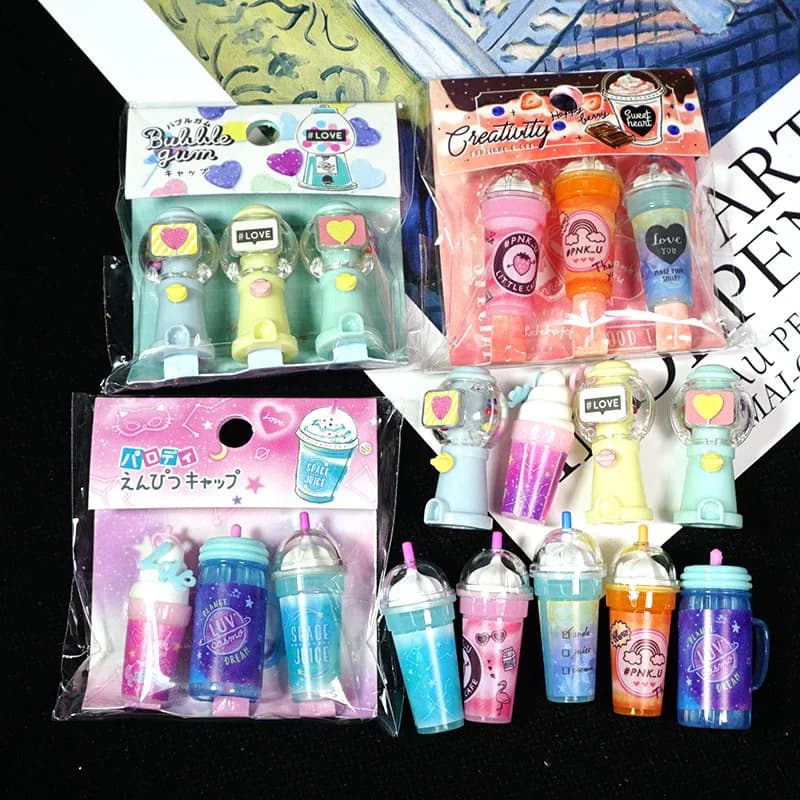 Best Candy Twist egg Machine Starke Cup accessories Material bag Homemade crystal glue cream glue phone case