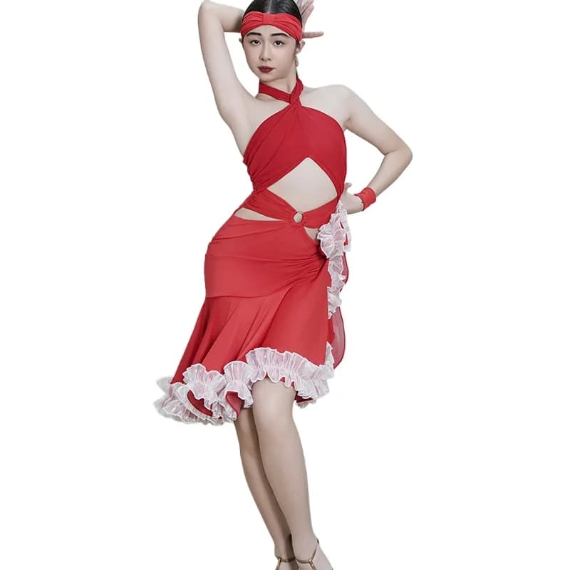 2024 Woman New Modern Dance Performance Dress National Standard Dance Dress Ballroom Dance Waltz Costumes W23028