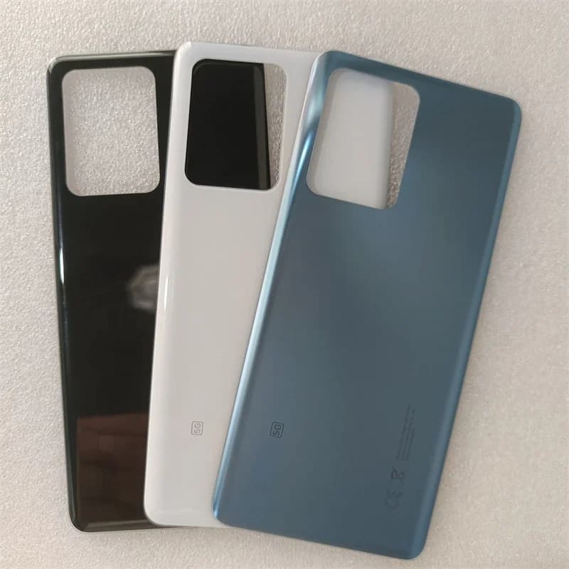 For Redmi Note 12 Pro plus 5g battery cover back 3D glass panel rear housing case