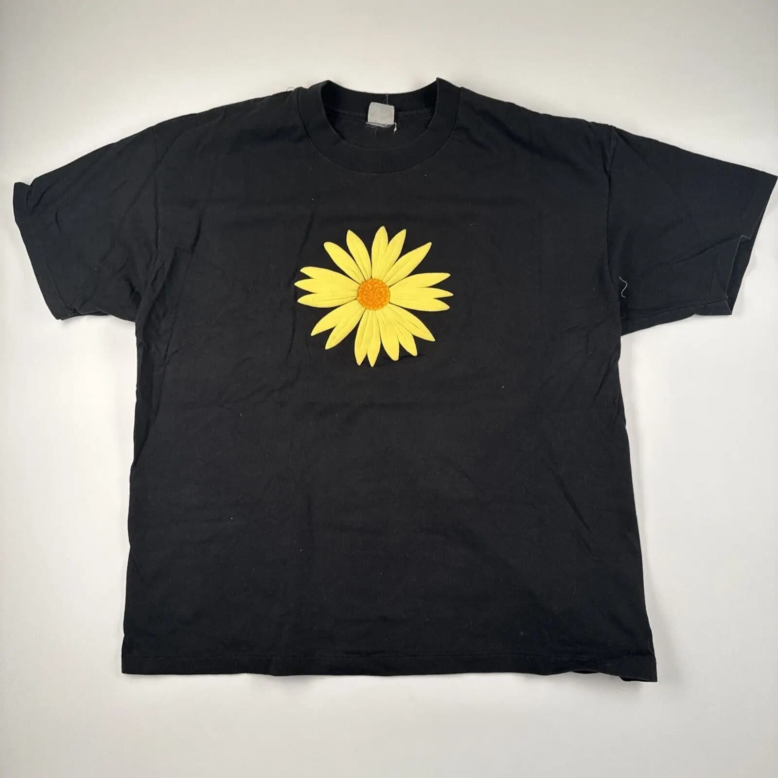 Vintage 90S Sunflower T Shirt Size Xl