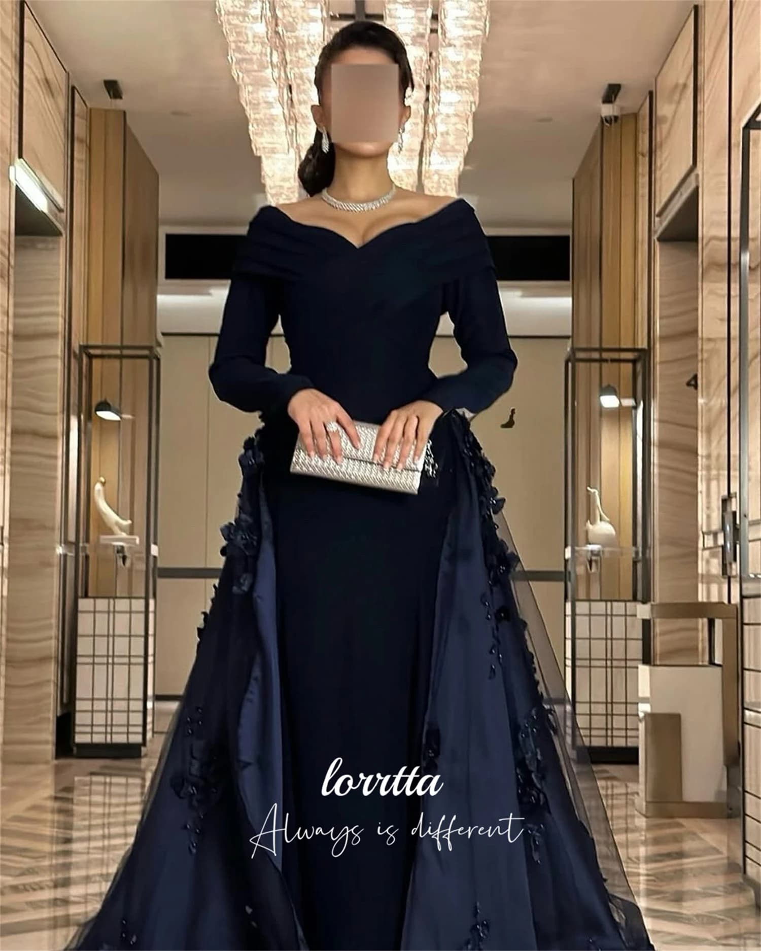 Lorrtta Customized Women Evening Dress Birthday Dresses Luxury 2025 Special Occasion Dress Wedding Party Dresses Flower Fabric
