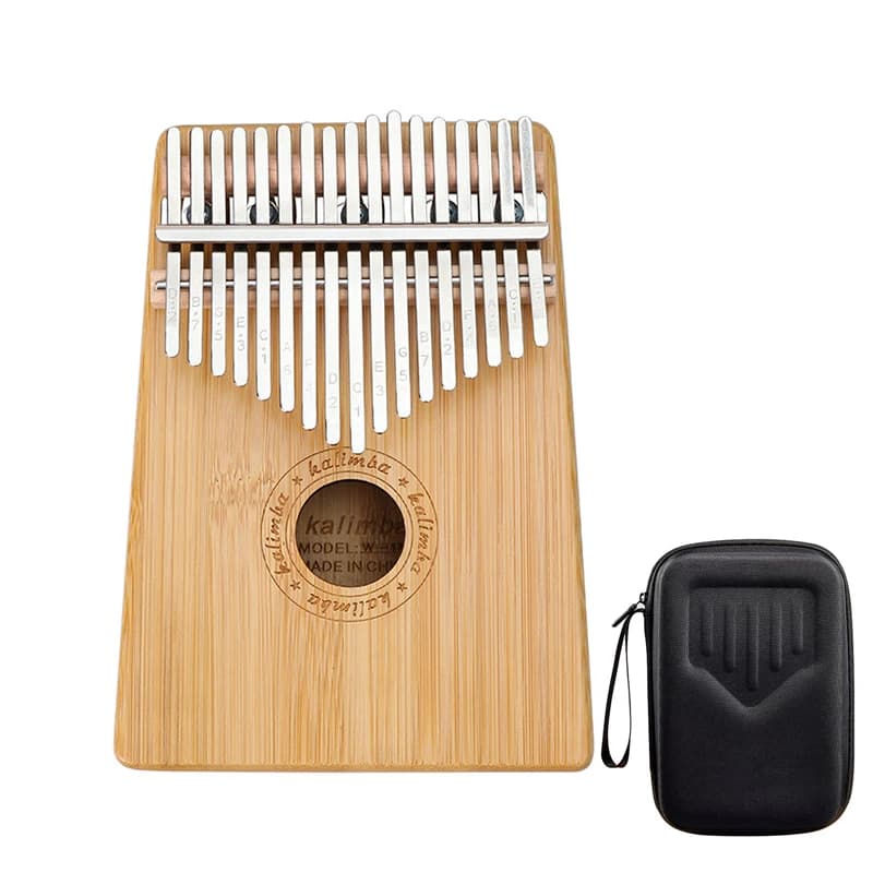 17 Keys Kalimba Professional Thumb Piano Kalimba 17 Key Finger Piano Portable Keyboard Instrument