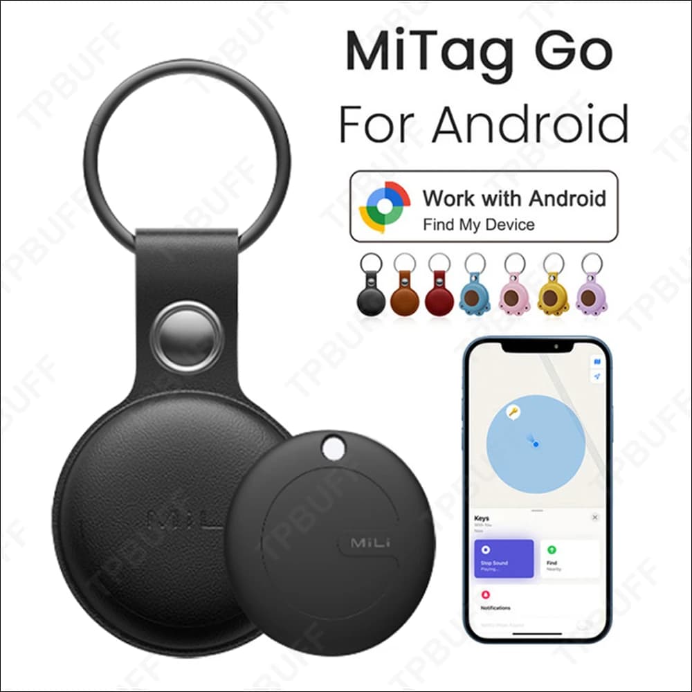 MiLi Smart GPS Tracker Mitag Bluetooth-compatibility Tracker For Android Item Finder Work With Google Find My Device