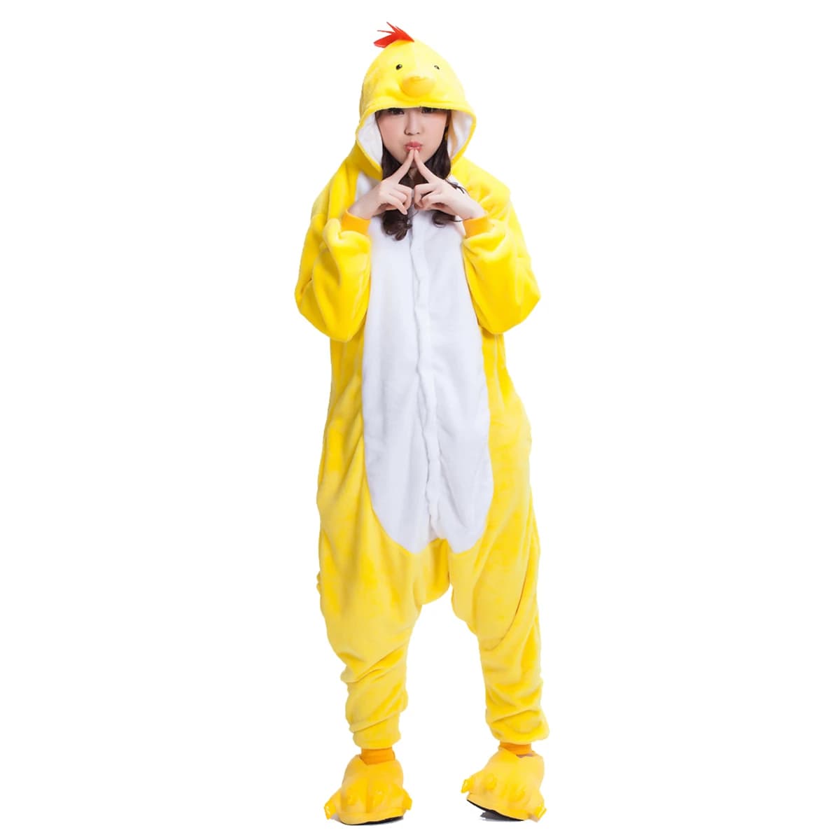 Adult Chickens Onesie For Women Men Animal Kigurumis Pyjamas Cartoon Pajama Homewear Halloween Cosplay Party Costume