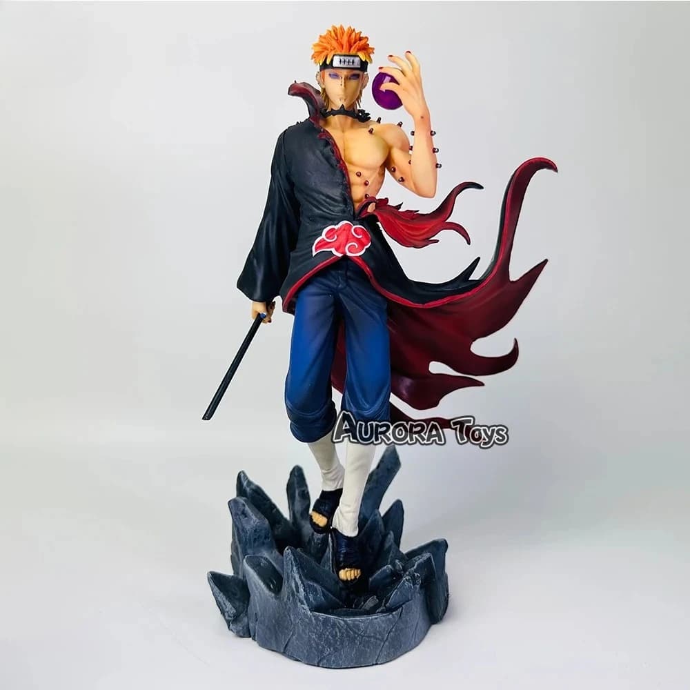 23cm/9.06in Anime Naruto Figure Pain Action Figure PVC Statue Model Collectible Toys Gifts