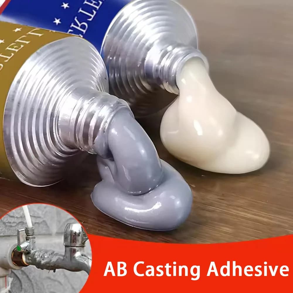 Super Strong Metal Repair Glue Welding High Temperature Resistant AB Glue Metal Plastic Filler Epoxy Adhesive Waterproof Sealant