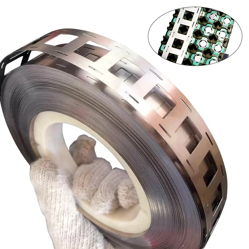 1M Pure Nickel Strip 2P 0.15x27mm Nickel Strip For 18650 Lithium Battery Pack Welding Tape 99.96% High Purity Pure Nickel Belt