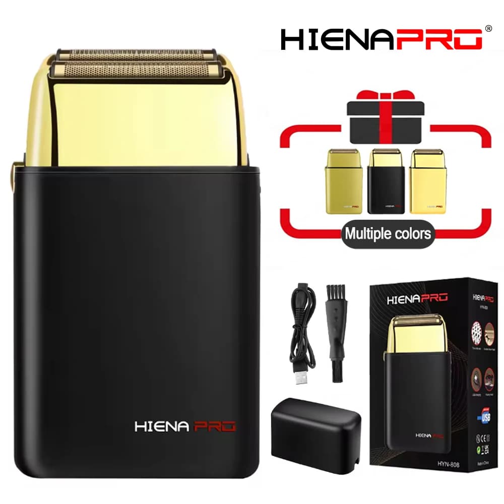 HIENA Electric shaving machine professional barber machines timmer machine men shaving razor man head mini electric shaver body