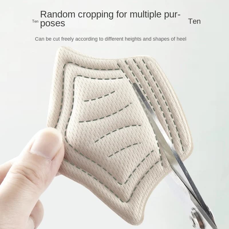 Shoe insoles, sports shoes, major changes, small gadgets, anti drop heel, anti slip heel, adjustable shoe size half size pad