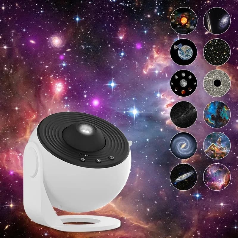 Night Light Galaxy Projector Starry Sky Projector 360° Rotate Planetarium Lamp For Kid Bedroom Valentines Day Gift Wedding Decor