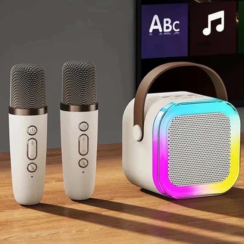 K12 Professional Singing Bluetooth Speaker ColumnSpeaker High-end Ktv Karaoke Microphone Bluetooth Audio Wireless Mic