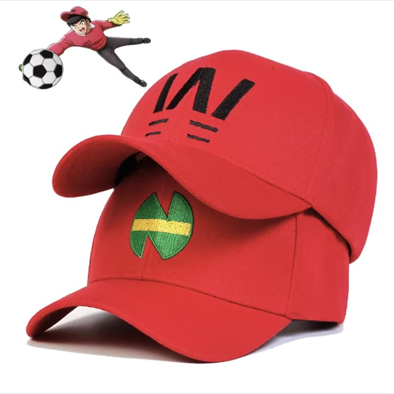 Outdoor Captain Tsubasa Team Logo Hat Wakabayashi Genzo Cosplay Unisex Embroidery Baseball Cap Sun Hat Gifts