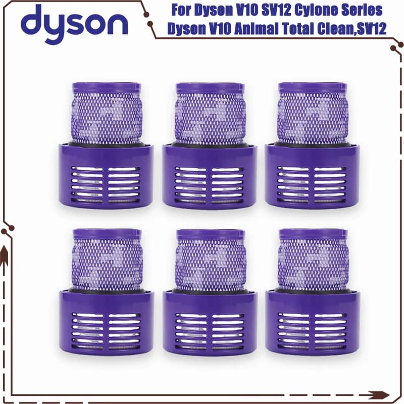 Replacement Hepa Filter Fit For Dyson SV12, Dyson V10 Cyclone Series, V10 Absolute, V10 Animal, V10 Total Clean Vacuum Parts