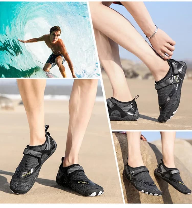 Five-finger Shoes River Beach Diving Quick-drying Swim Non-slip Wading Mountaineering Sneakers for Men