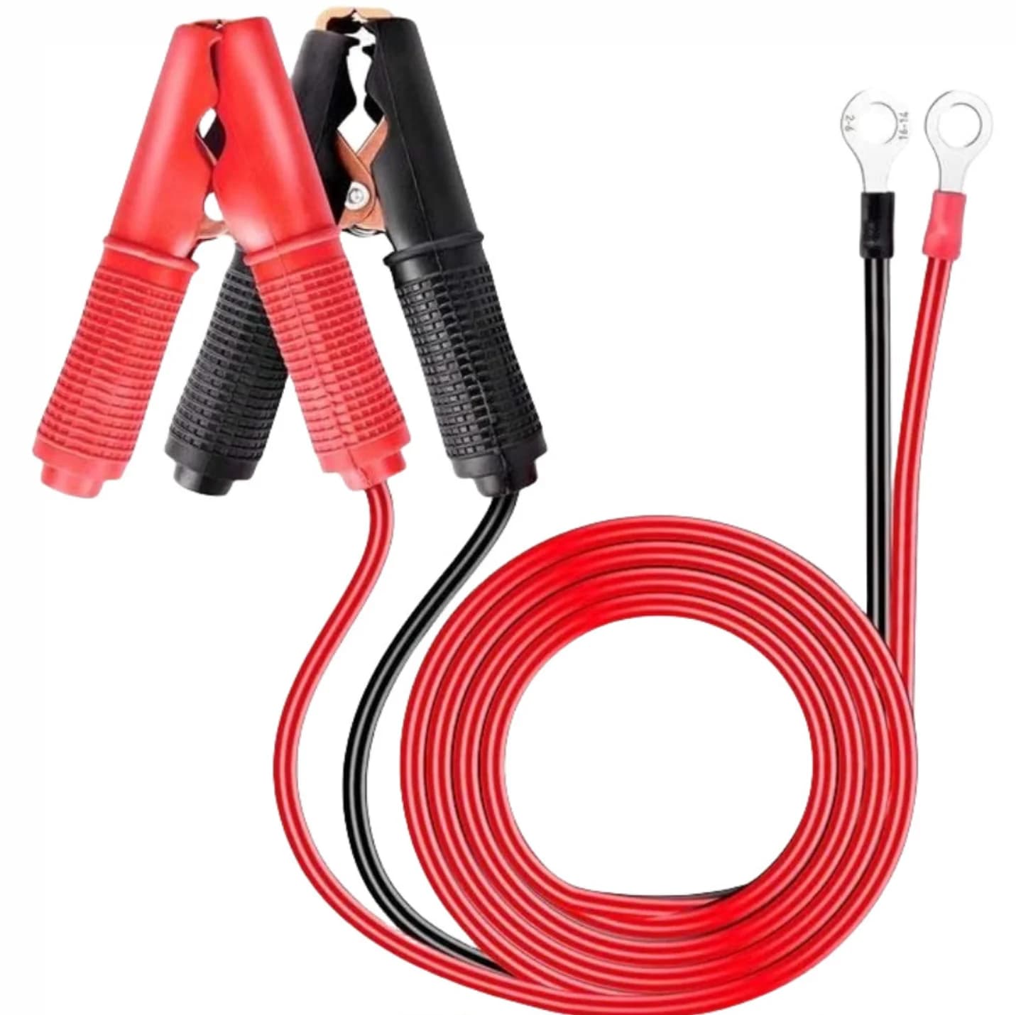 30A Fuse Battery Alligator Clip For Car Extension Cord Quick-Release Adapter Disconnect For Car Motorcycle Battery Clamp Cable