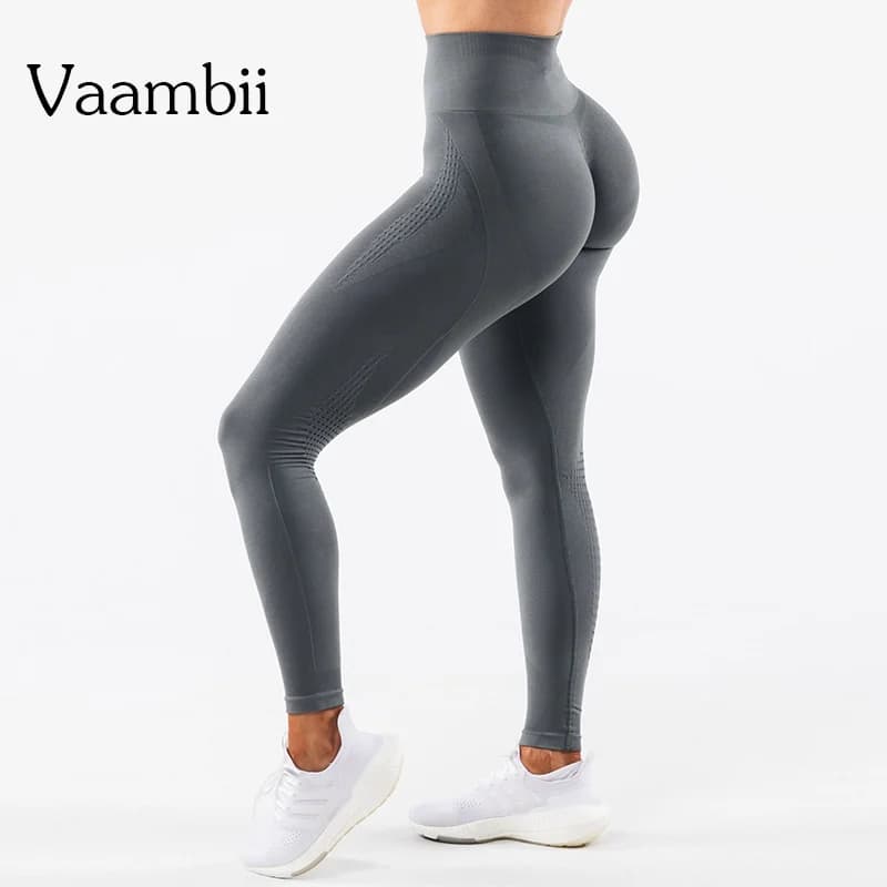 Tummy Control Seamless Sweat Pants Woman Outdoor Sports Fitness Gym Workout Pants Women's Scrunch Butt Lifting Yoga Leggings
