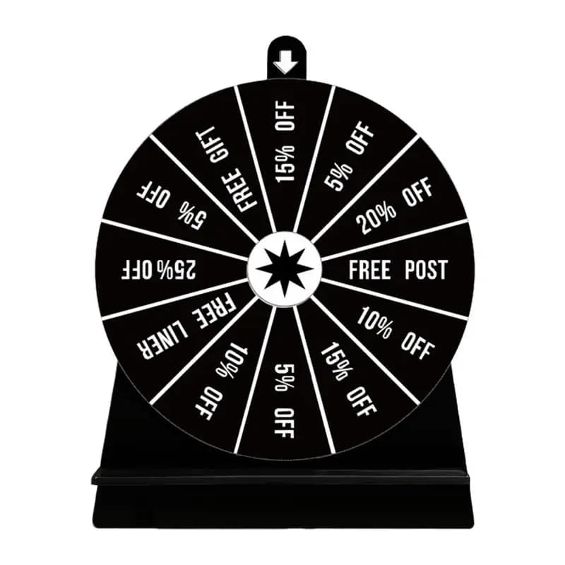 Spin Wheel for Prizes Multipurpose Spin Prize Wheel Wheel of Fortune Game Creative Spinner Game Wheel of Fortune Wheel Spinner