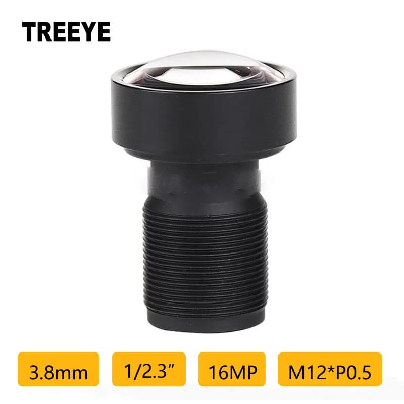 HD 4K 16MP 3.8mm Lens 16.0Megapixel 1/2.3" M12 CCTV Lens Drones UAVS Racing Camera Gopro Hero Xiaomi Yi SJCAM Sports Camera Lens