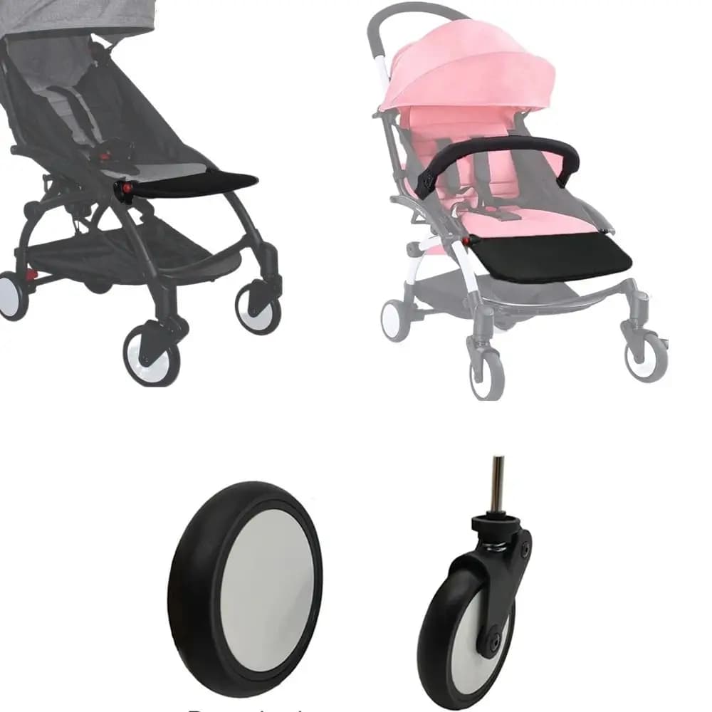 Rubber Front and Rear Wheel for Babyzenes Yoyo Yoya YuYu Infant Carriage Baby Pram New Stroller Accessories