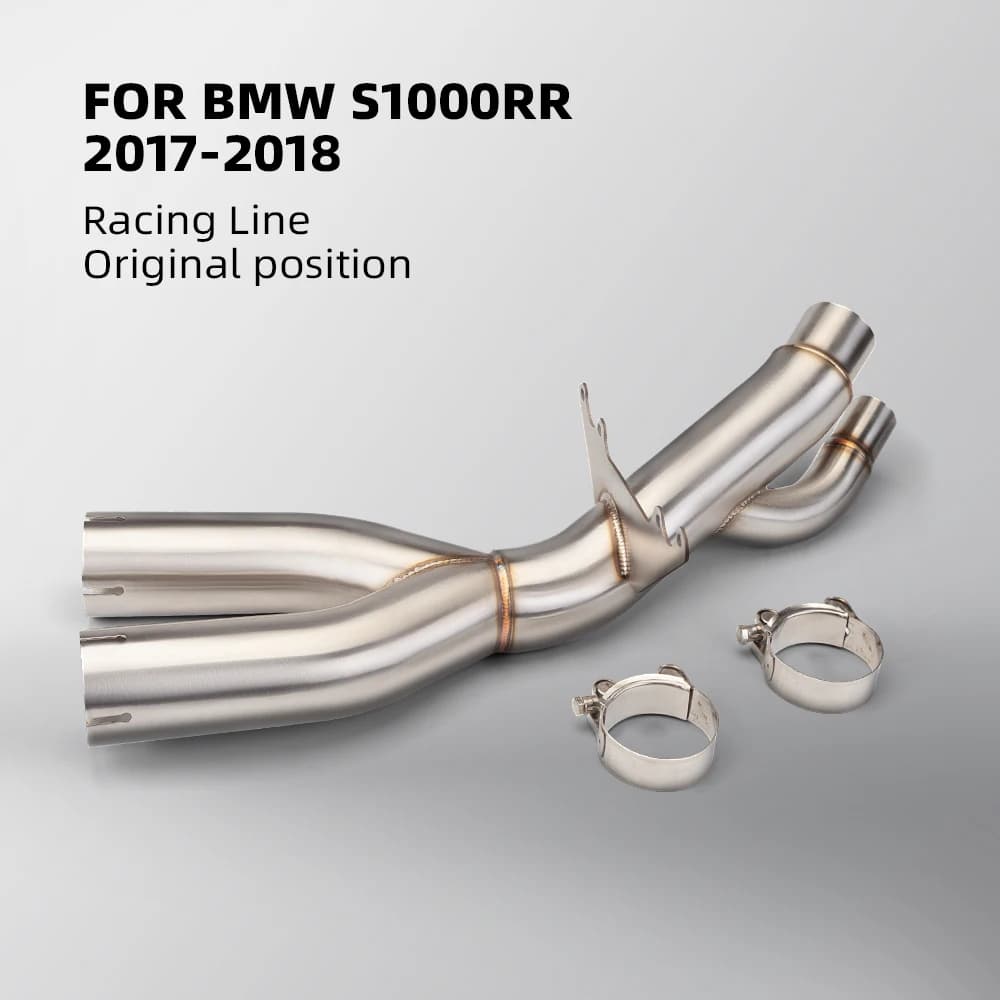 Original Full Motorcycle Exhaust System para , Link Pipe Connect, Escape Slip On Front Tube, Z750, z800