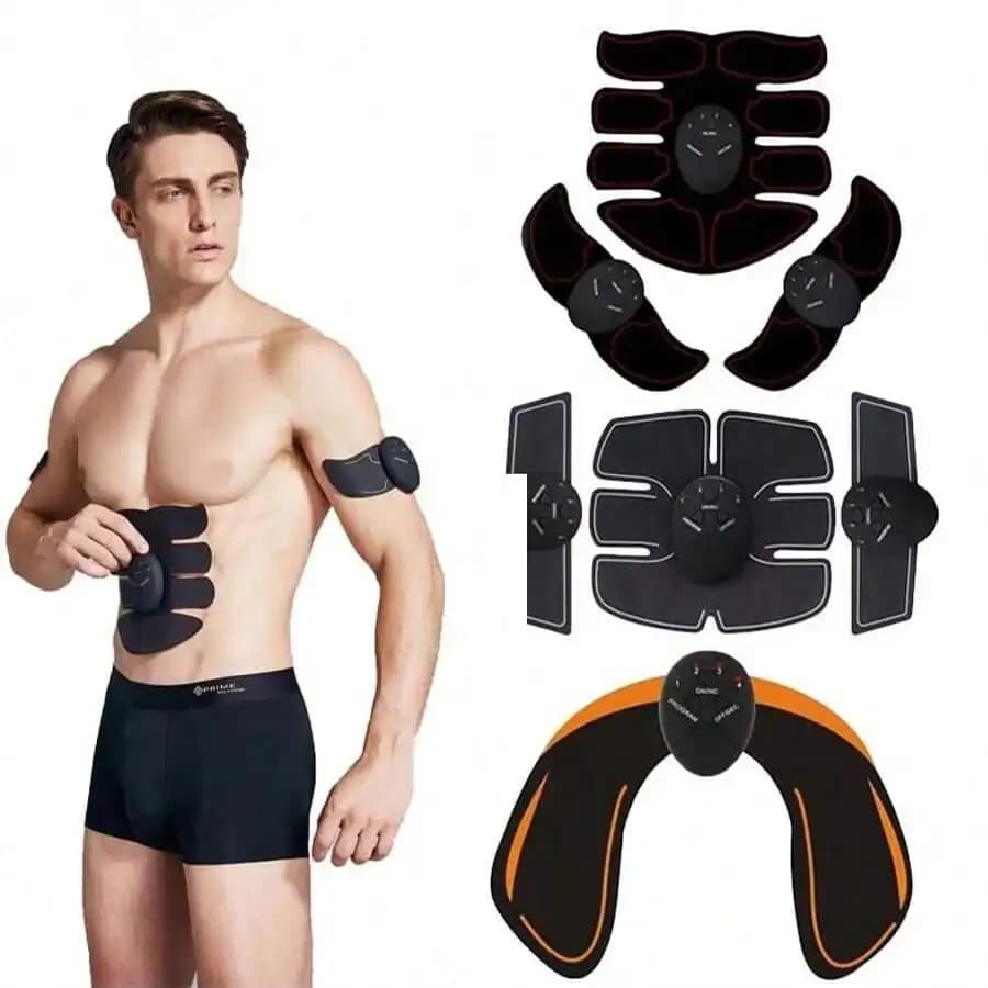 Electric Muscle Stimulator EMS Wireless Hip Trainer Abdominal ABS Stimulator Fitness Massager