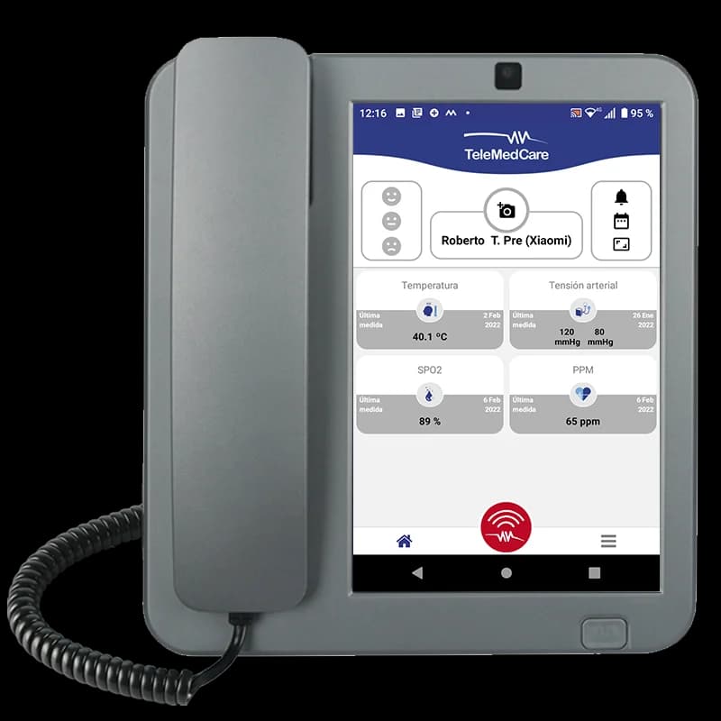 RJ45 Fixed Wireless Phone Desktop Cordless Landline Android Home Office 4G VoLTE Wireless 8-inch Android Desktop Video Phone