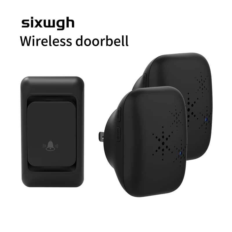 SIXWGH Welcome My Melody Door bell Home 100V 220V 23A 12V Battery Power 300 m distance Outdoor Wireless Doorbell