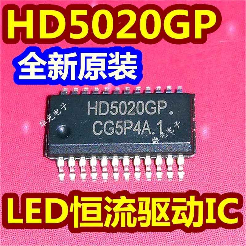 20PCS/LOT HD5020GP =JXI5020GP SSOP24 LEDIC