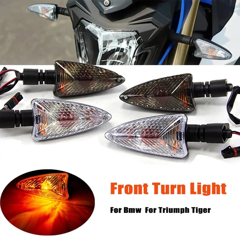 Motorcycle Front Turn signals Light Directional For Bmw S1000rr F800gt F900r R1250r C600 R1250gs For Triumph Tiger 800 Aprilia