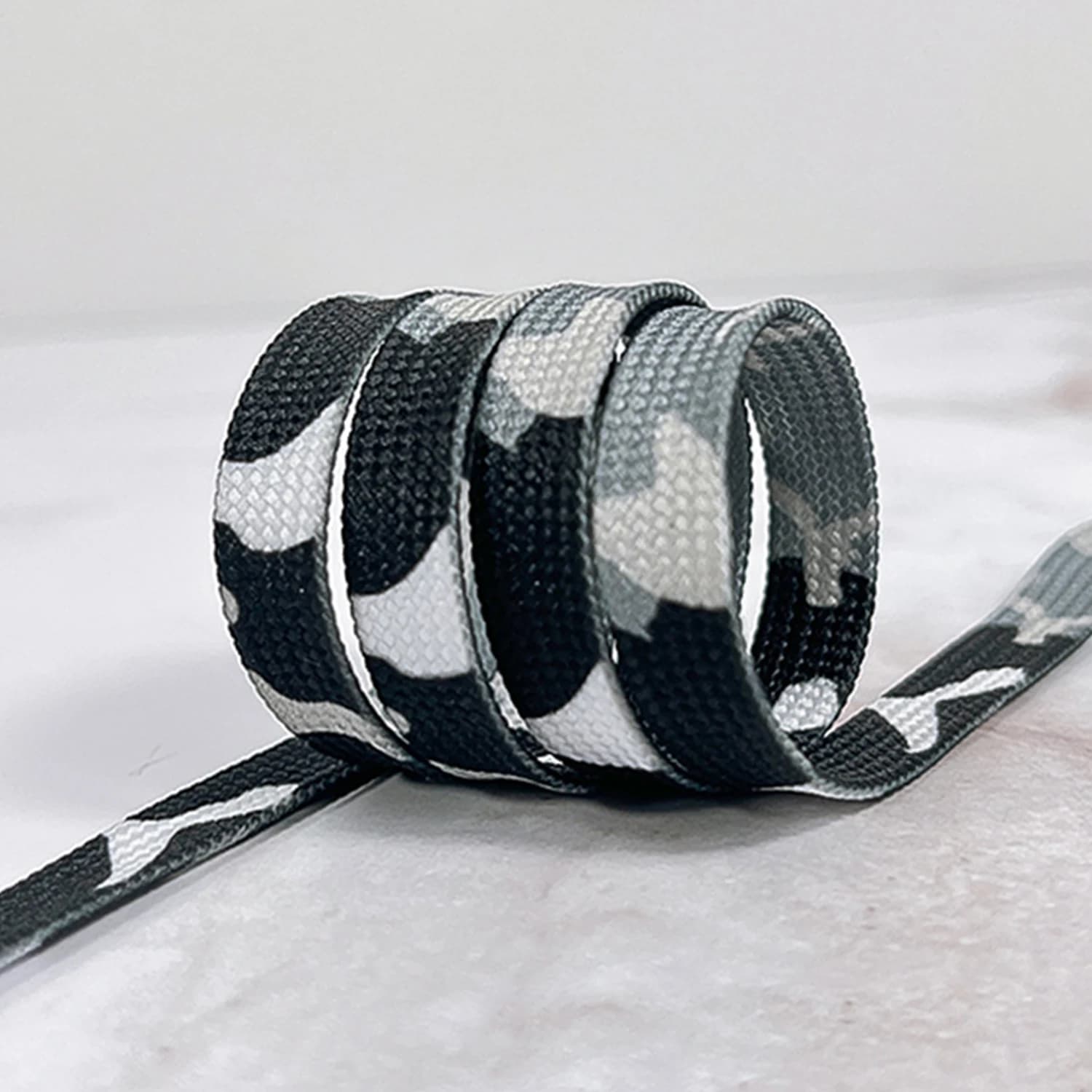 1Pair Camouflage Casual Sneakers Shoelace Flat Shoelaces Classic Quality Rope Laces Sports Shoes Strings Shoe Accessories 100CM