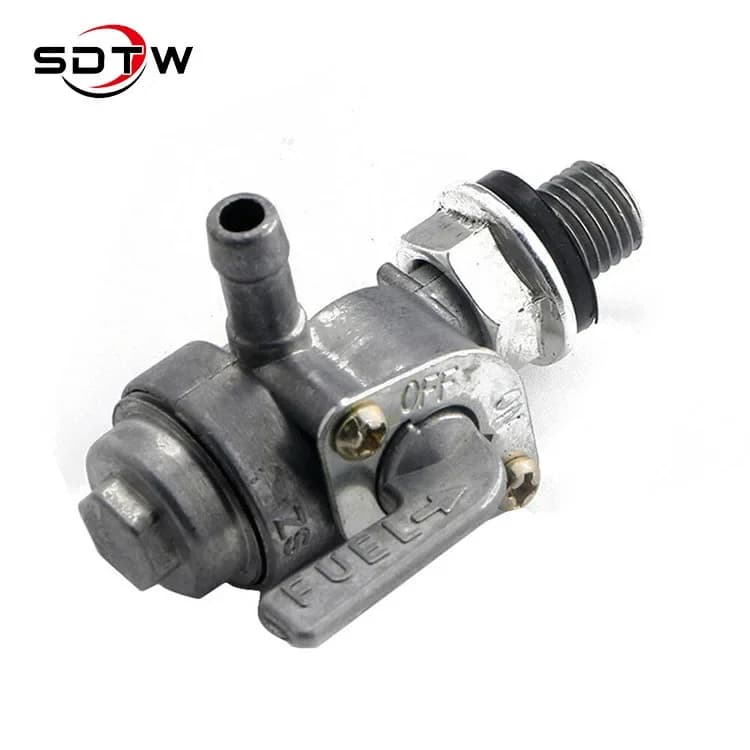 SDTW ON/OFF Universal Fuel Shut Off Valve Tap Replacement For Generator Gas Engine Tank Switch Fit 1/4" Hose Tap
