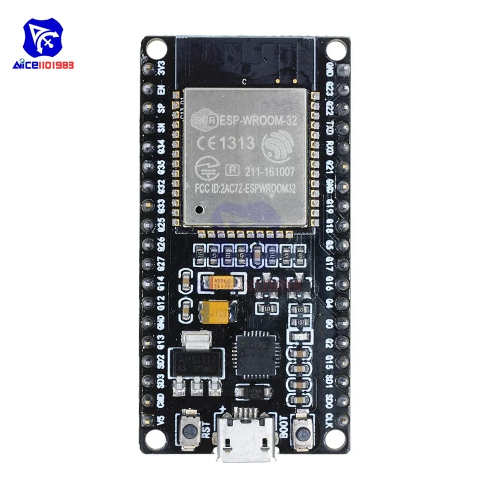 ESP32 ESP-32 WIFI Bluetooth Development Board Dual Core CPU CP2102 Ultra-Low Power ESP32S Micro USB for Arduino