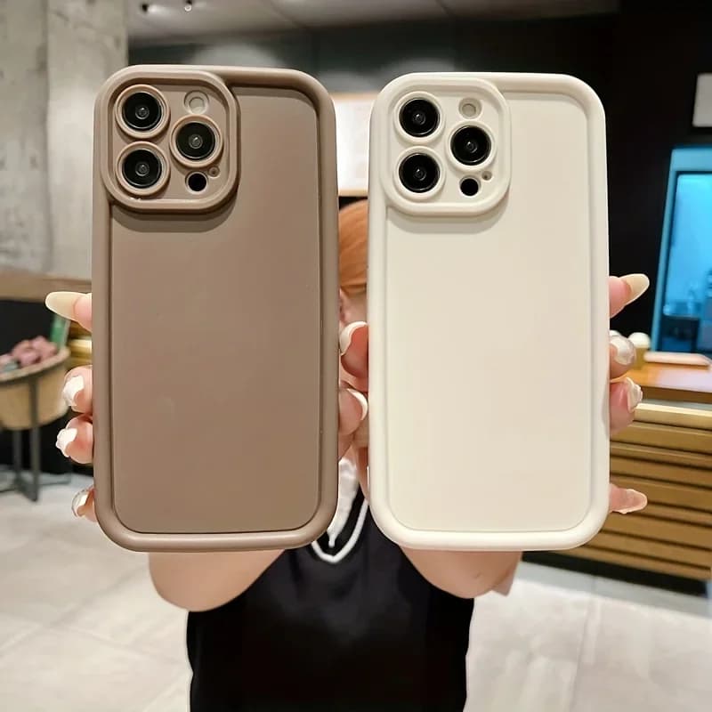 Luxury Candy Color Silicone Case For iPhone 11 13 12 14 15 16 Pro Max 15 Pro XS XR XS Max 7 8 PLUS 16E SE 2022 Shockproof Cover