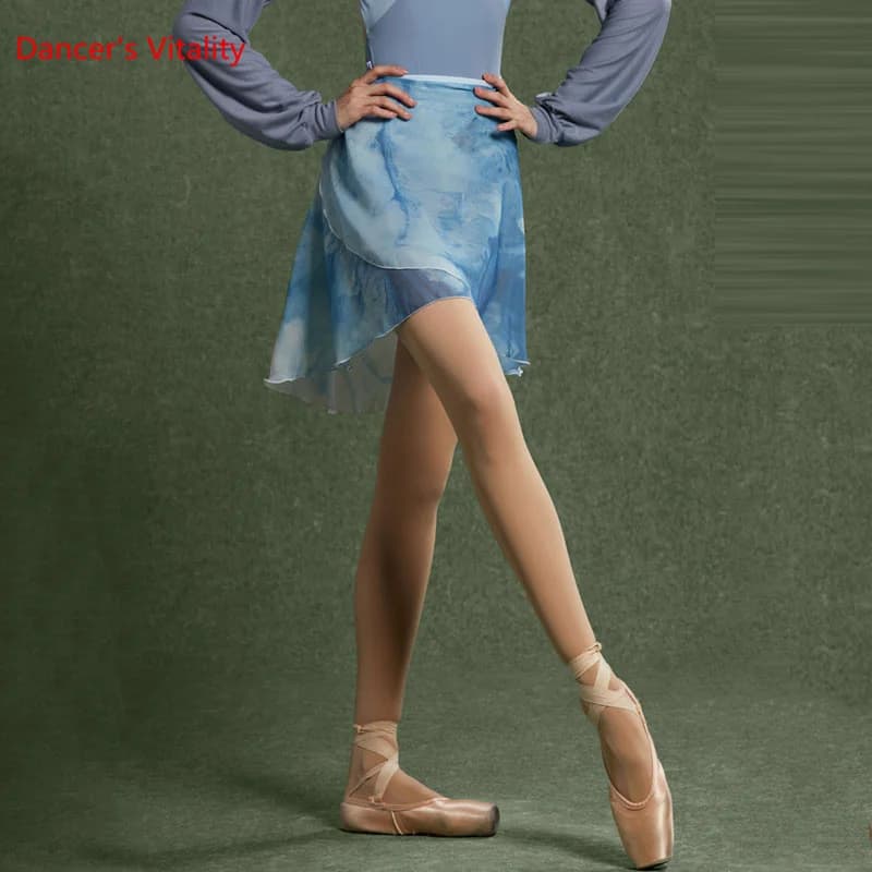 Ballet Practice Dress One-piece Short Skirt for Dancers Gymnastics Tutu Dress Women Ballet Short Skirts