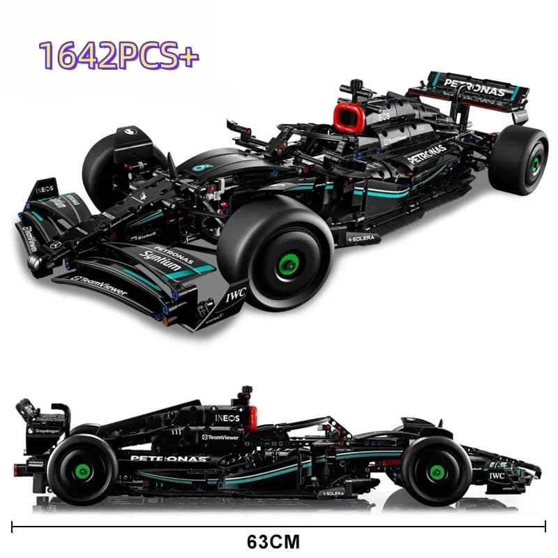 1642Pcs Technical Speed Race F1 W14 E Performance Car 42171 Building Blocks Set Model Bricks Vehicle Toys Gifts For Adult Boy