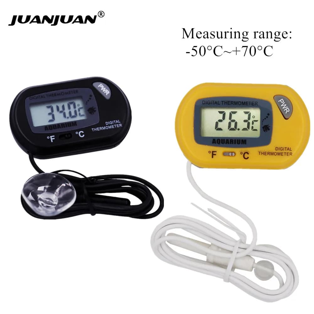 Digital LCD display Fish Aquarium Reptile Terrarium temperature Thermometer Probe Meter fridge with Suction Cup 10% off