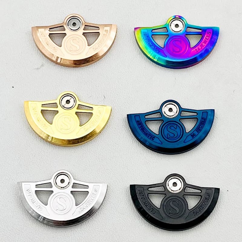 NH35 NH36 Movement Roter Automatic Hammer Rotor Fit for NH35 NH36 NH38 NH39 4R Movement Repair Oscillating Weight Hammer Rotor