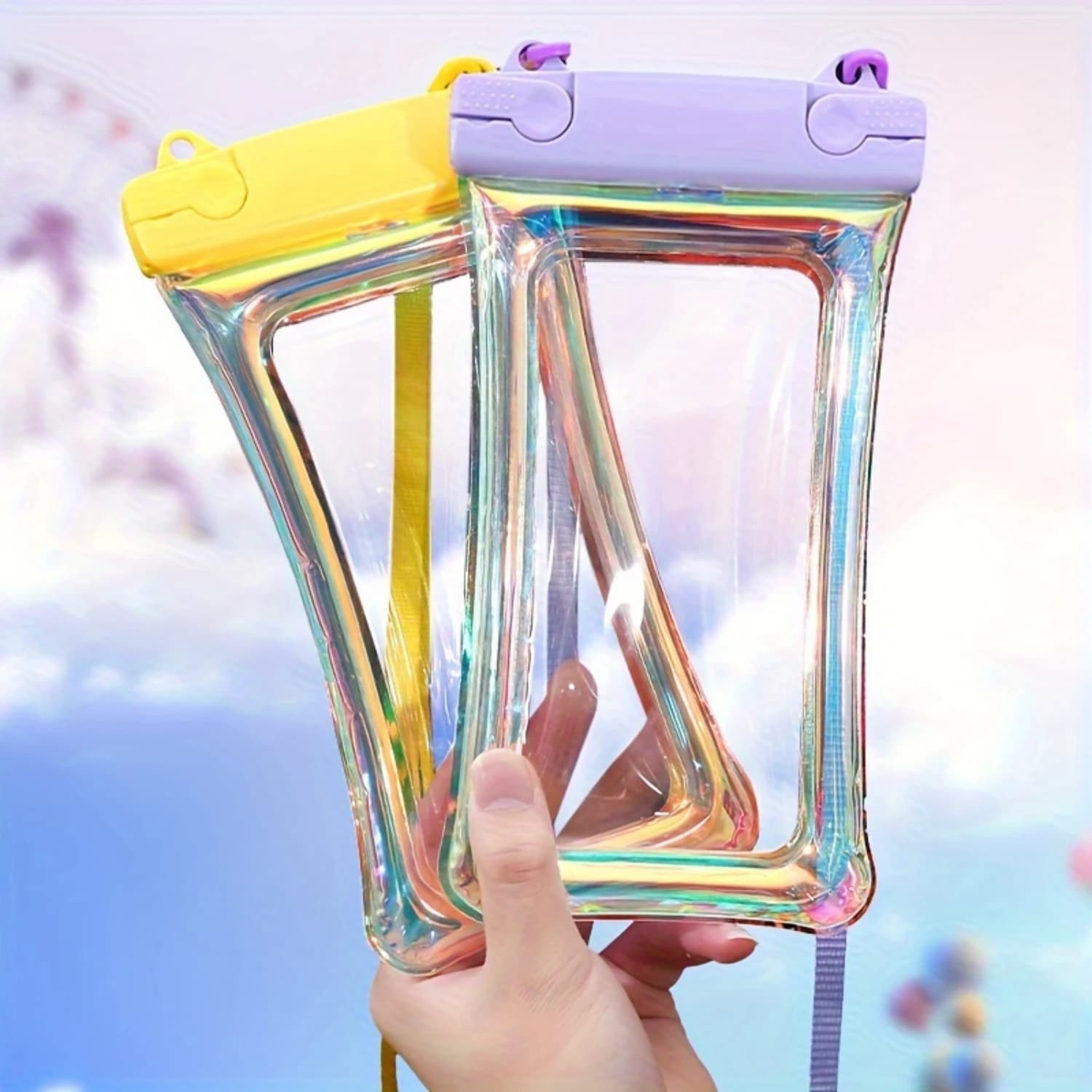 Stay Connected While Swimming Unisex Waterproof Screen Phone Pouch