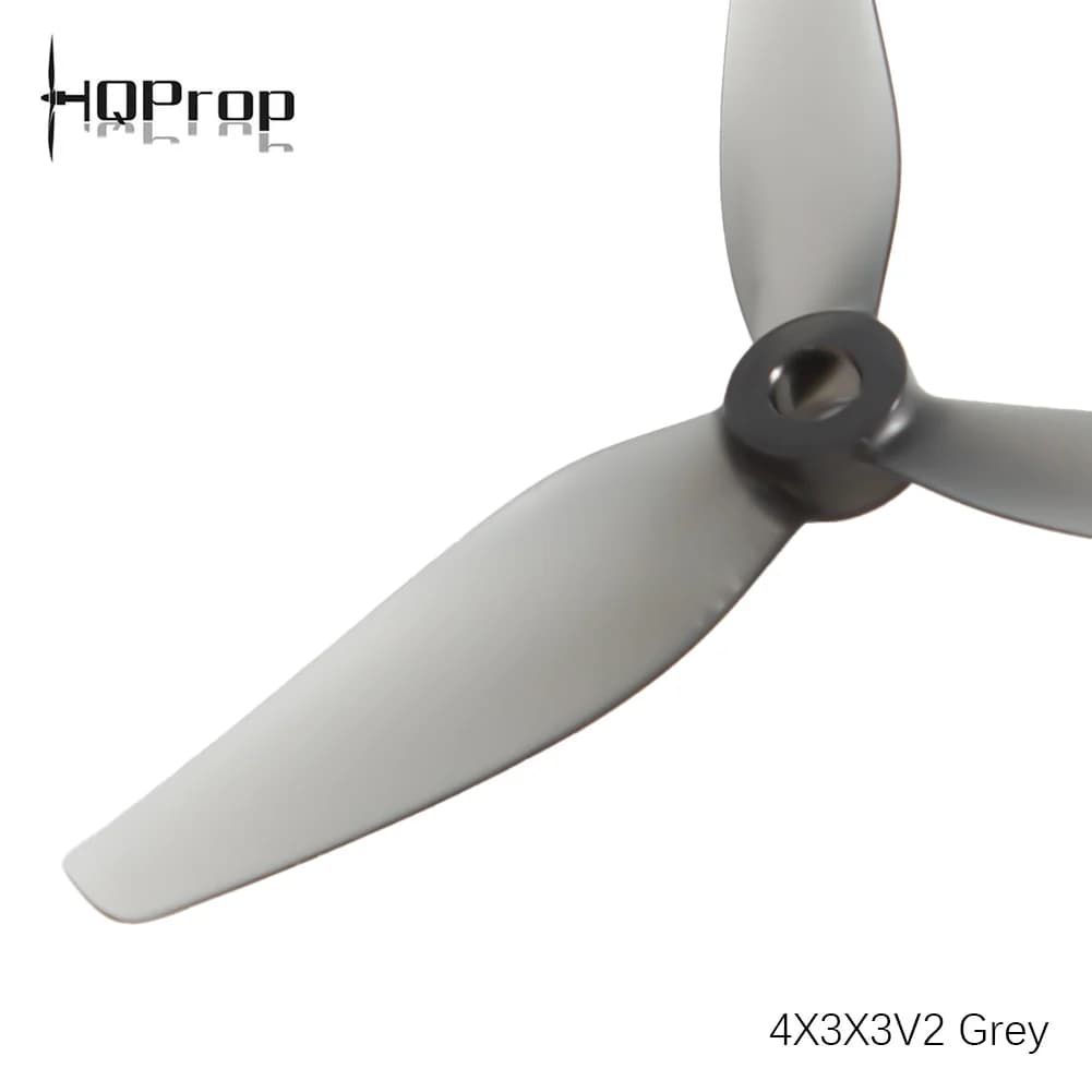 HQProp 4X3X3V2 tri-blade Poly Carbonate propeller for FPV 4inchToothpick Micro Long Range