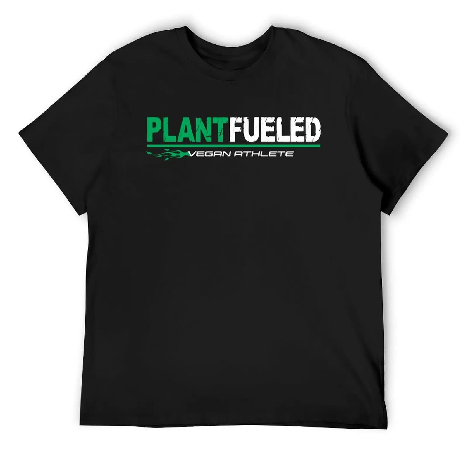 Vegan Athlete Plant Based Powered By Plants T-Shirt new edition oversized cotton graphic tees blacks plus size men clothing