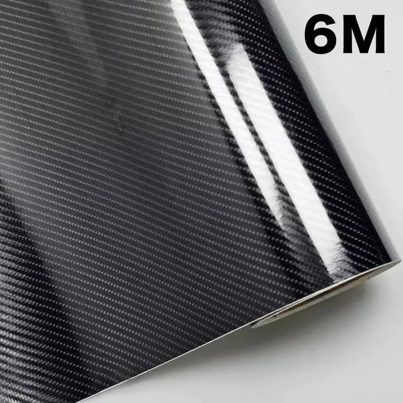 Carbon Fiber Car Body Vinyl Wrap Matte Accessories Glossy Black Sticker 3D 4D 5D 6D Auto Foil Cover Motorcycle Decoration Film