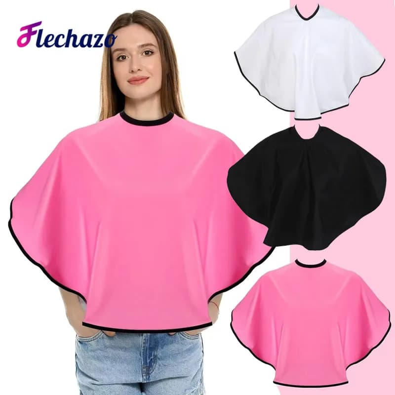 Durable Makeup Cape Hair Cutting Cape Home Salon Use Hairdresser's Cape Hair Cut Cape Easy To Clean