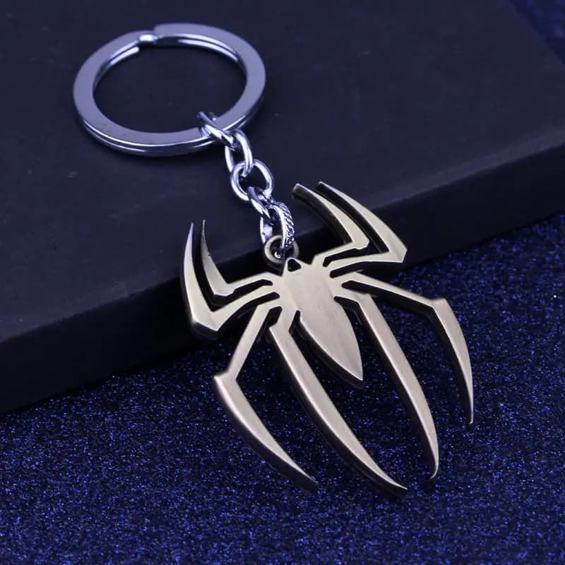 Spiderman Alloy Keychain Anime Trinkets Keychain Bag Backpack Accessories Key Pendant Y2k Charm Key Ring