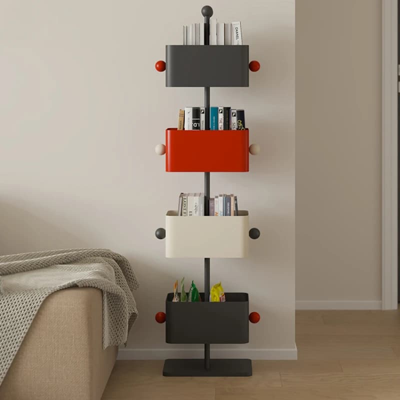 Angle Shelf Magazine Rack Living Room Furniture Organizer Storage Aesthetic Type Box Estanteria Habitacion Children Bookcases